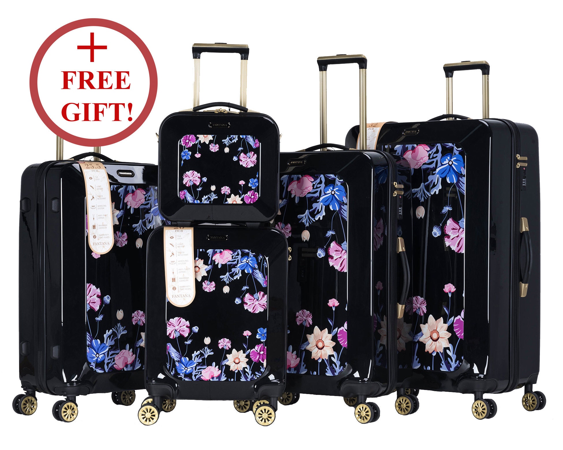 Valigia rigida di lusso per PC Premium con cerniera antifurto a