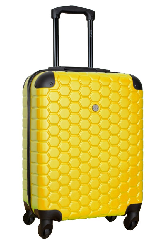 Hexagon ABS Hard Shell Maleta ligera tamaño cabina Llevar en | Etsy España