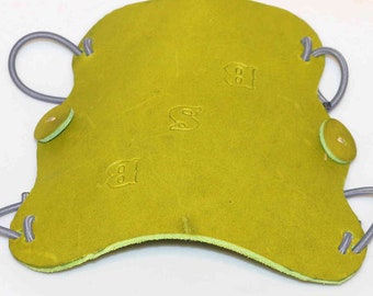 Protezione braccio in pelle scamosciata fine bersaglio Protezione braccio in pelle scamosciata fine bersaglio