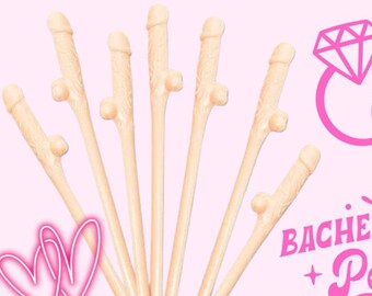 Bachelorette p*nis Straws | Nude color straws, perfect bachelorette party favor!