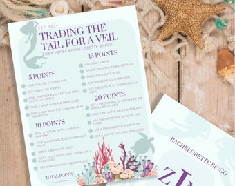 Trading the Tail for a Veil | Bachelorette Scavenger Hunt
