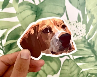 CUSTOM PET STICKERS. Stickers Customized to your Pet!