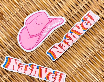 Custom Nashville Bachelorette Stickers MTO