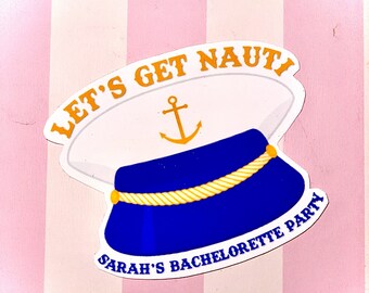 BACHELORETTE PARTY STICKERS-Various themes