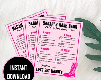 Nash Bash Scavenger Hunt - Vamos ser desagradáveis