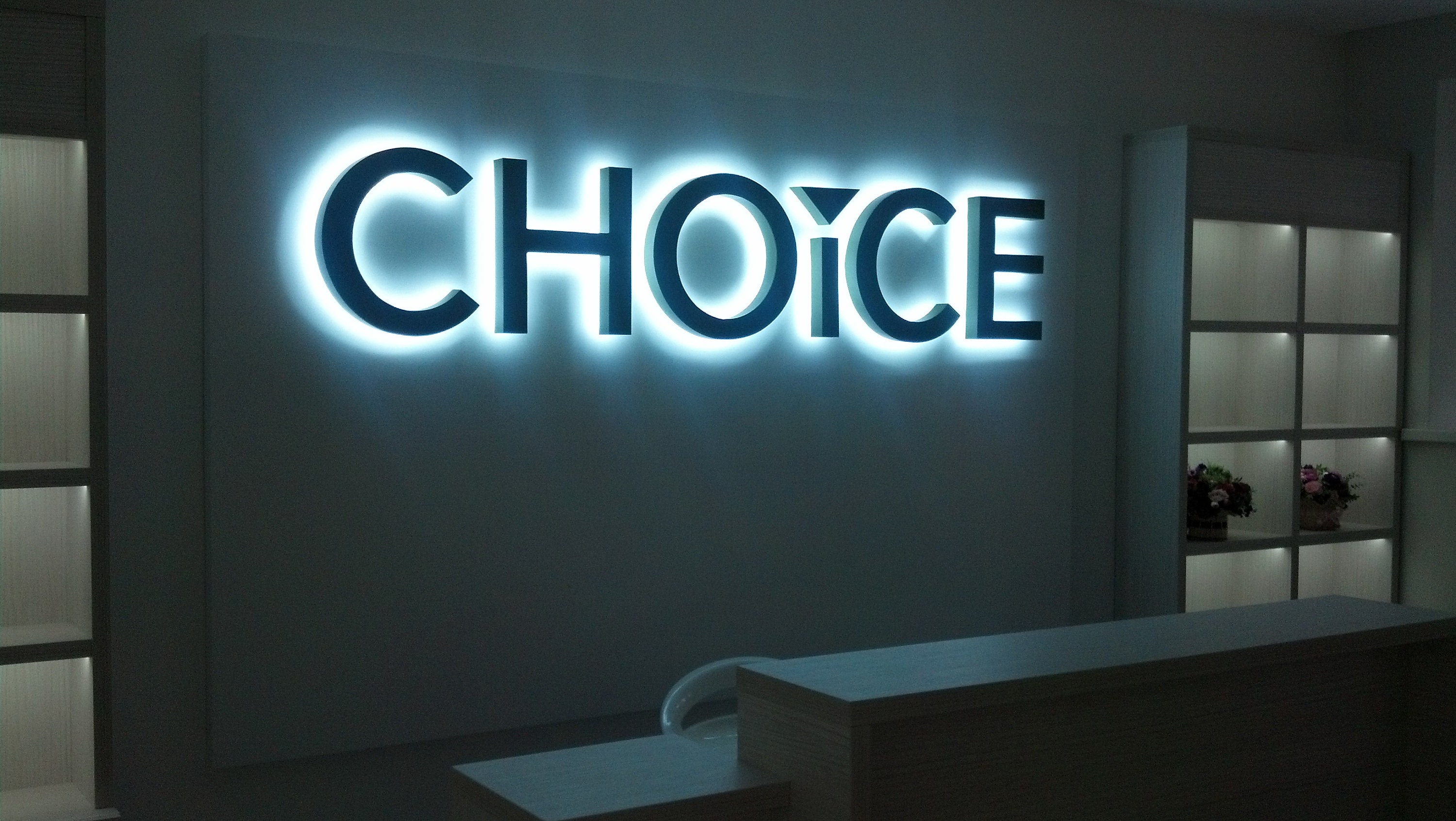 Backlit Metal Logo Custom 3D Sign Logo SignSilverGold Etsy