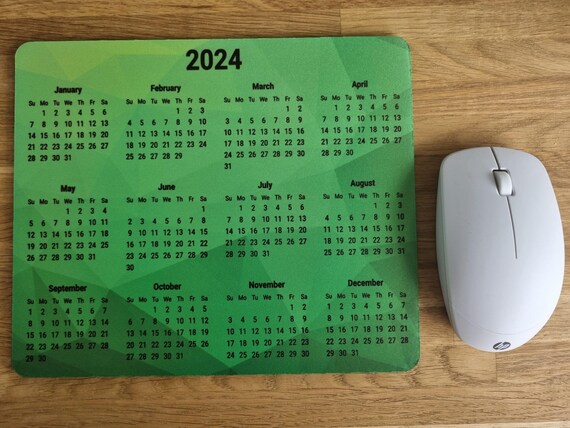Tappetino Mouse Calendario