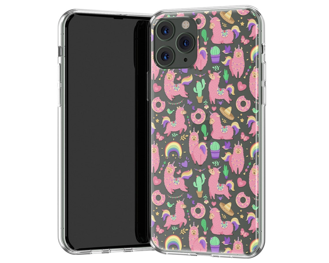 Xr iPhone Se Llama 2020 11 Pro Pink Cute Waterproof Phone ...