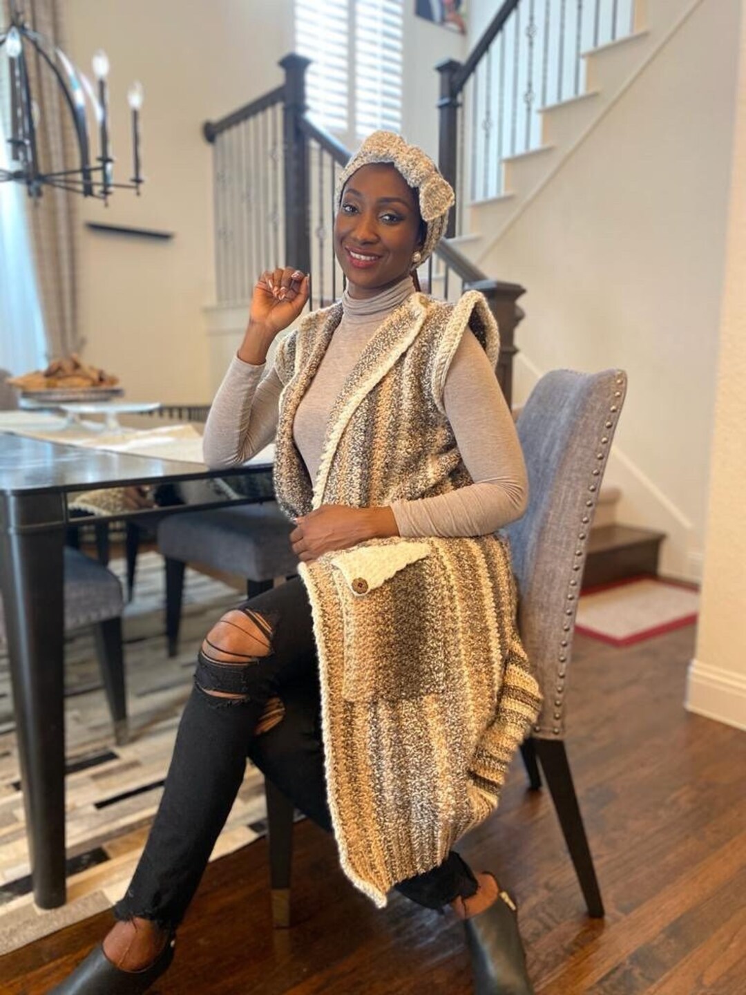 LEVY CROCHET CARDIGAN