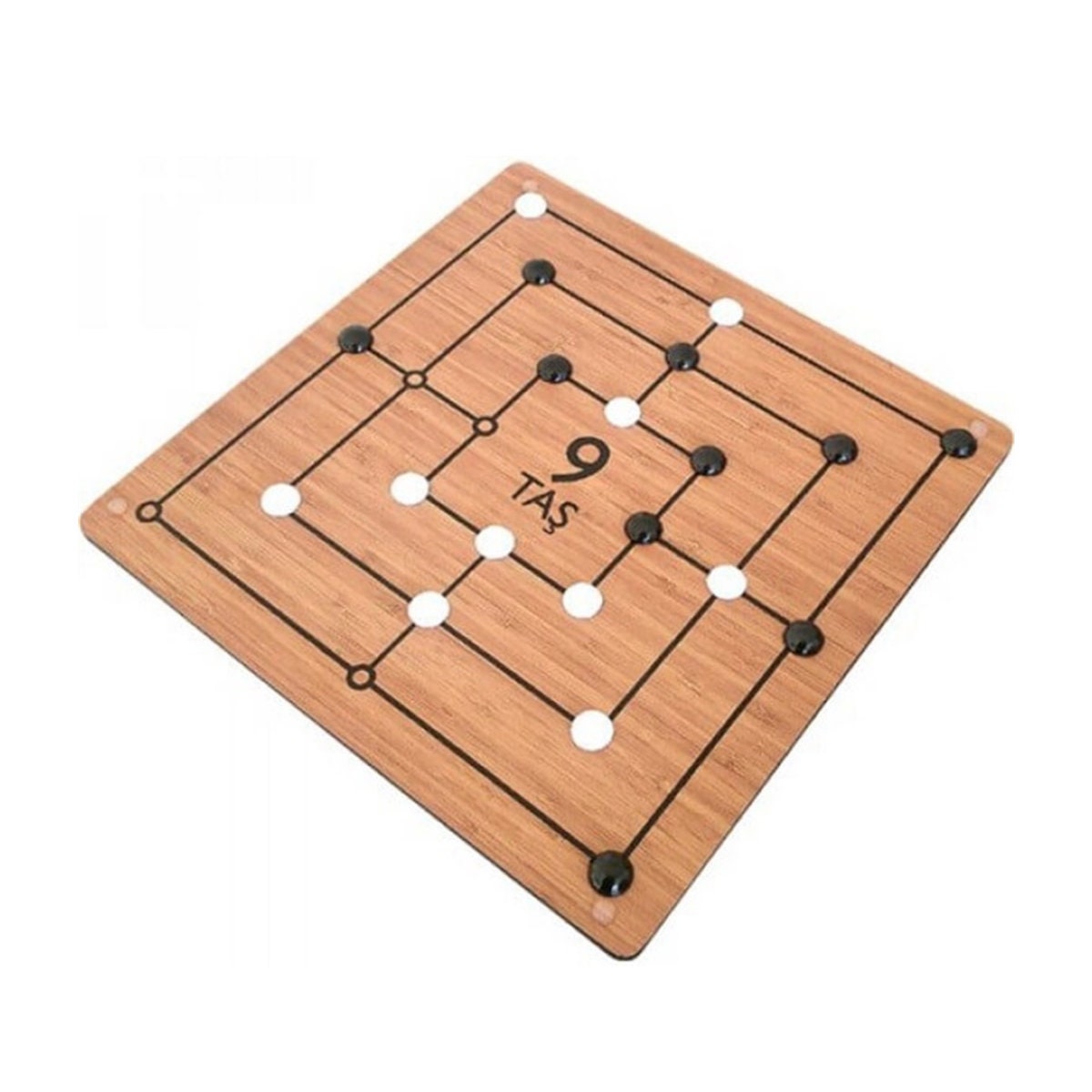 Nine Men's Morris Game Board for multiplayers Strategy | Etsy