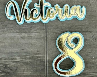 Personalized Name Cake Topper, Custom Name cake Topper, Name Sign Cake Topper, Birthday Party Decor, Script Name Cake Topper, Script Name