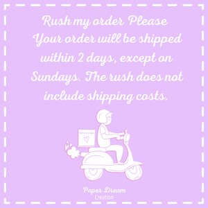 Rush my order Please