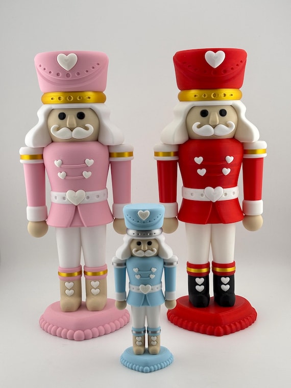 Christmas Nutcracker Decor, Soldier Figurines, Cute Holiday Home Decoration