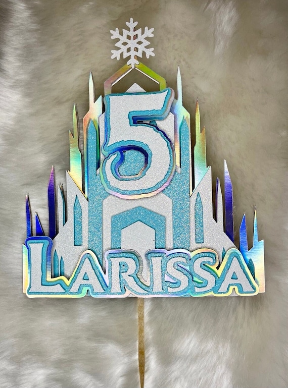 Frozen Cake topper - Disney - Frozen - Ana Frozen - Elsa and Ana - Elsa - Elsa Frozen - Inspired Frozen - Elsa Castle