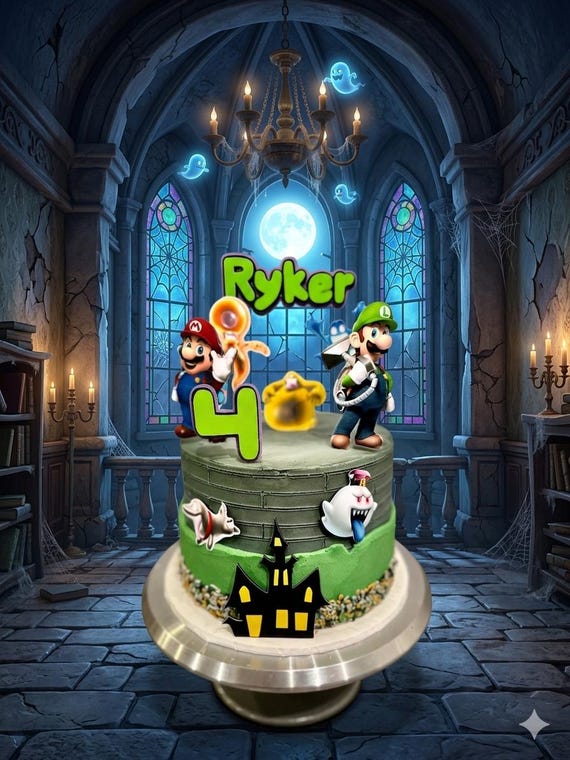 Mario - Luigi - Luigi Mario - Luigi Birthday - Luigi Decor - Luigi Party - Inspired Luigi Maison