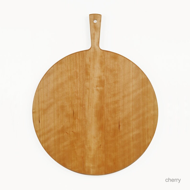 Cheese and Charcuterie Board Large Round Handled image 2