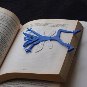 Marque-page pour Livre Lutin de Cornouaille écrasé- Imprimé en 3D - Univers Fantastique- Fantaisie