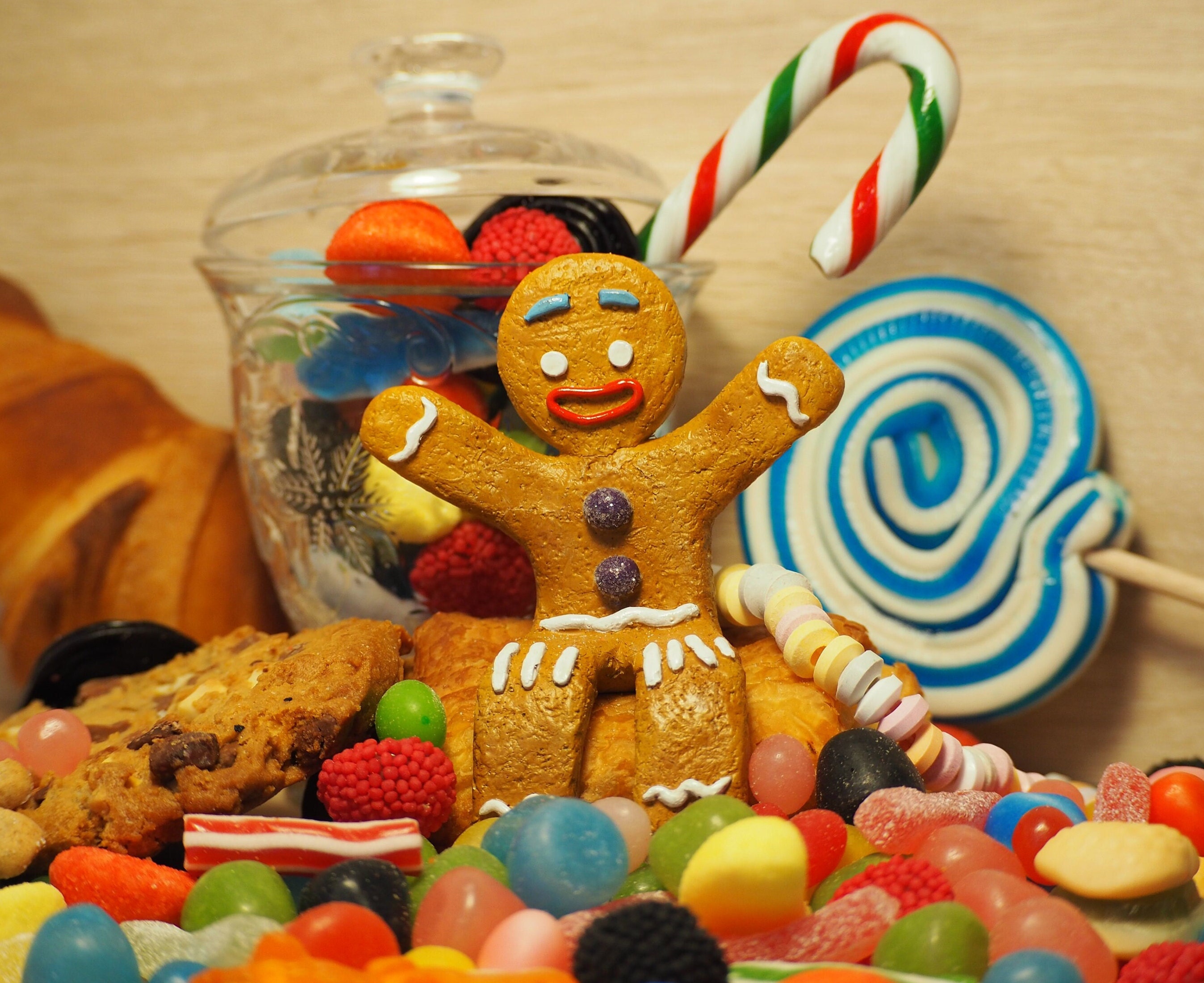 Tutoriel Fimo Ti'Biscuit de Shrek / Gingy / Gingerbread Man 