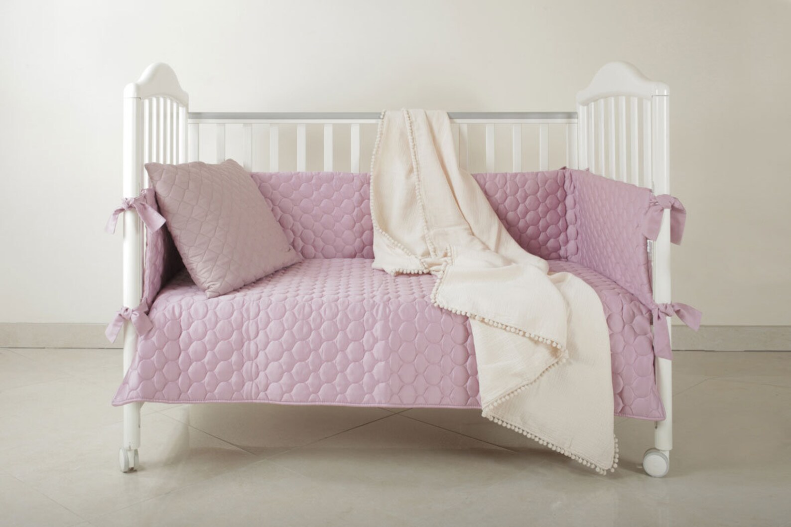 Crib Bumper Baby Bumper Pad Crib Bumper Set Organic Cotton Etsy