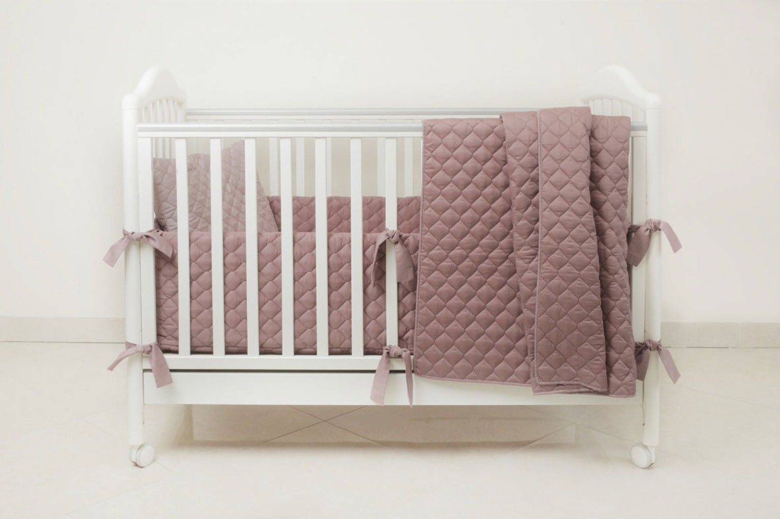 Crib Bumper Baby Bumper Pad Crib Bumper Set Organic Cotton Etsy