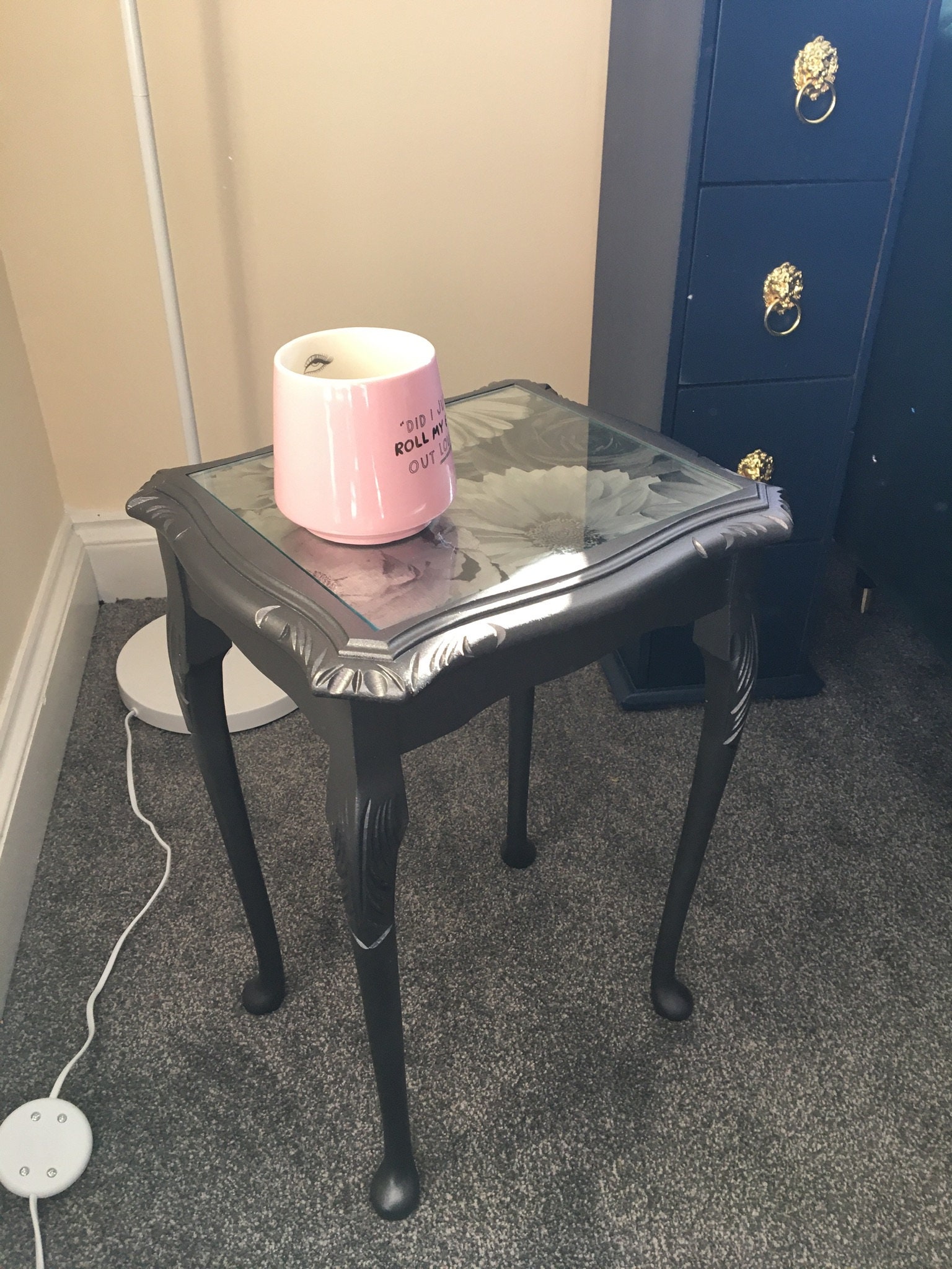 Upcycled side table Etsy