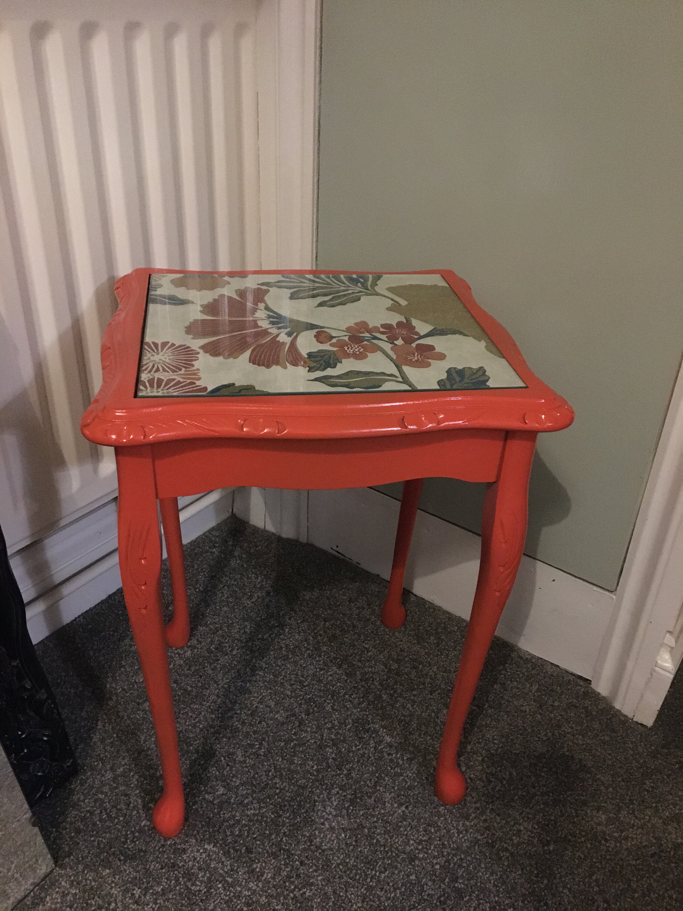 Terracotta Side Table Etsy UK