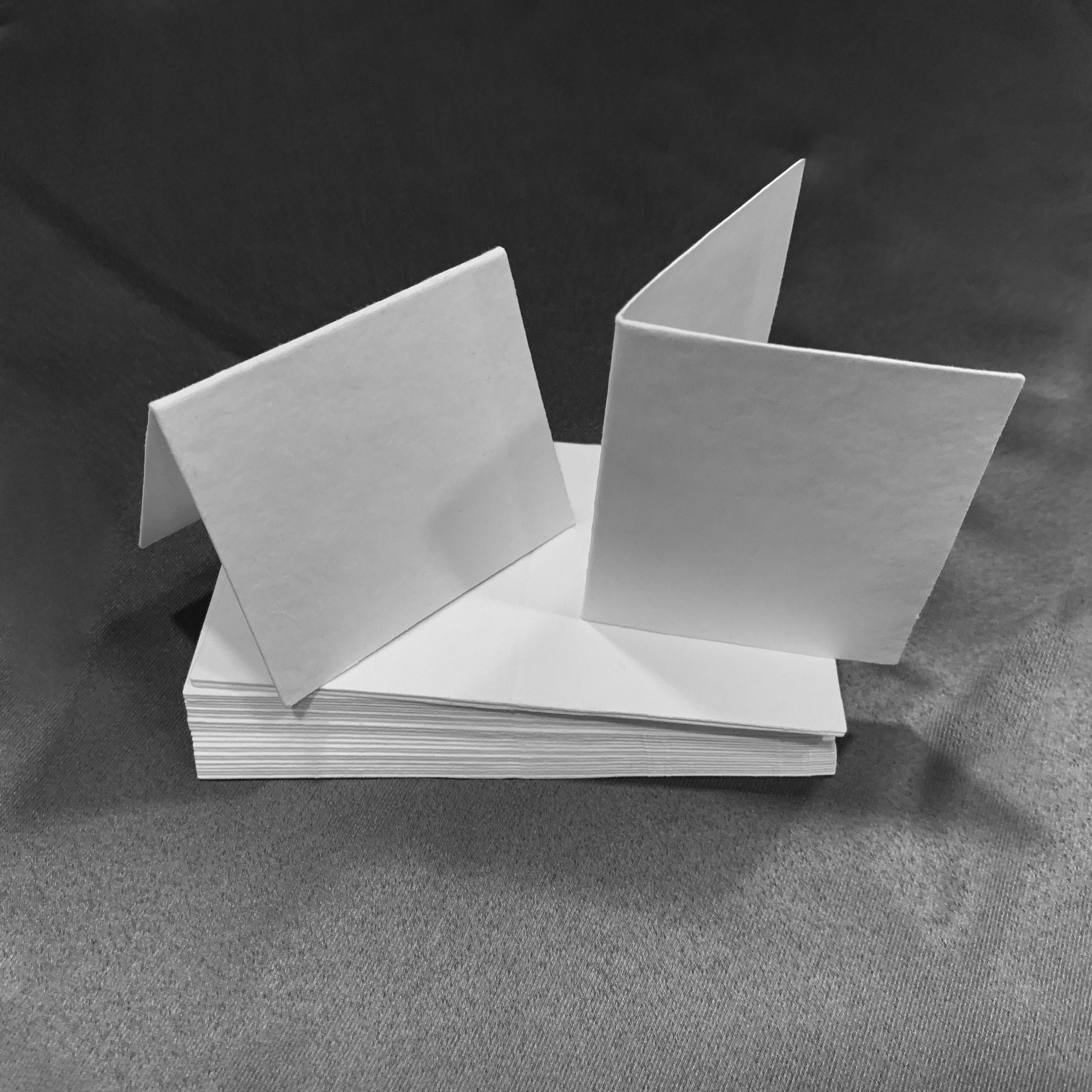 Pack of 20 Finecut Handmade Paper Cards 300 Gsm for Etsy UK