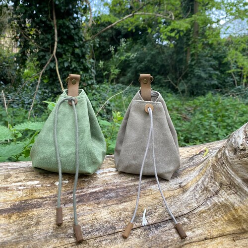 Personalised Leather Dog Treat Pouch Dog Treat Carrier Dog Etsy