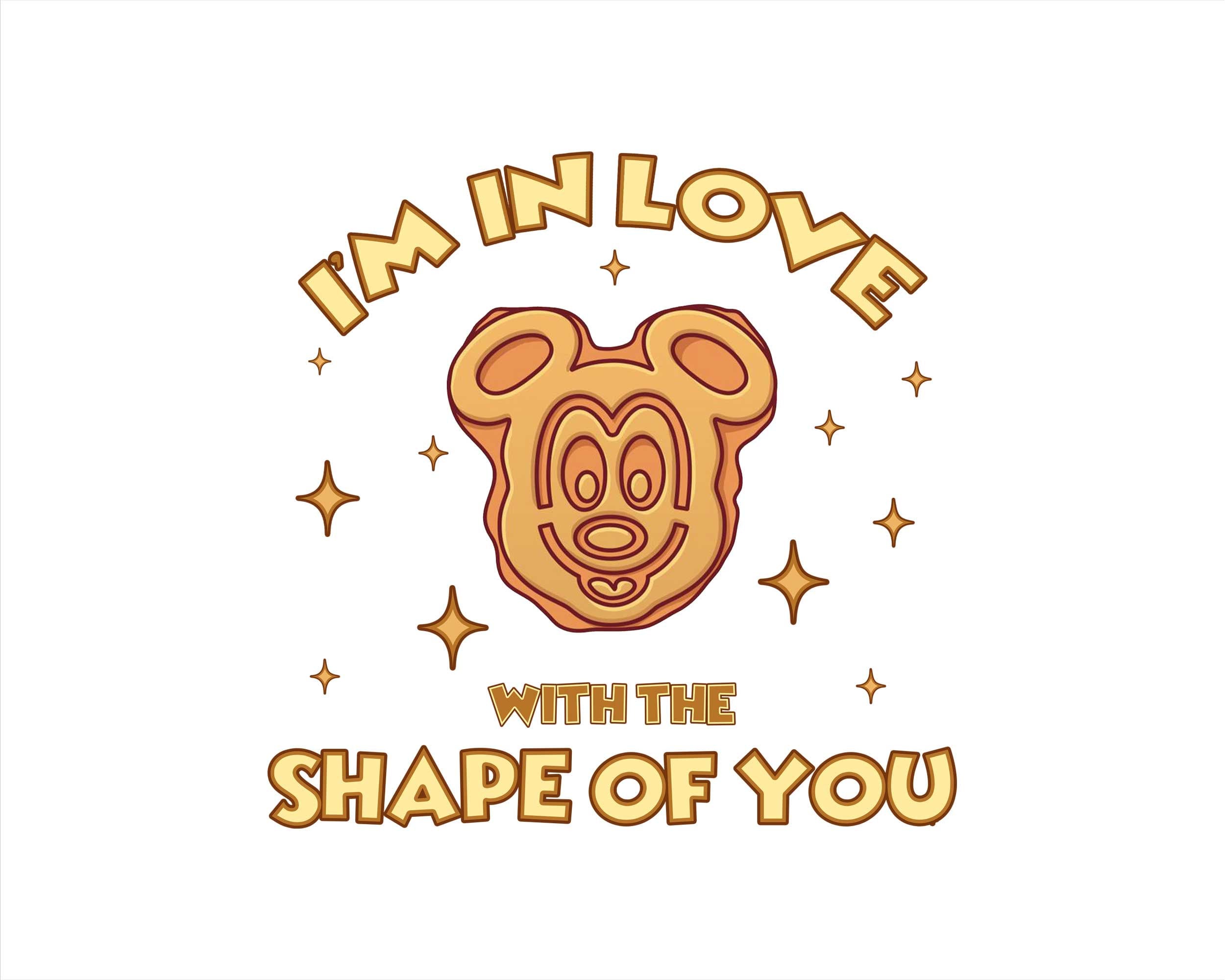 I m in love with the shape of you png digital download etsy