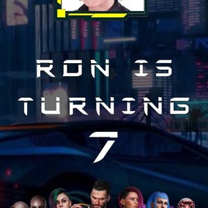 Cyberpunk Party Cyberpunk Birthday Video Invitation Cyberpunk Party Invitation Cyberpunk 2077 Invitation Gaming Invitation
