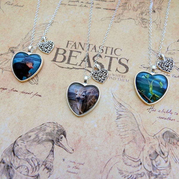 Fantastic Beasts Teddy Qilin Pickett Necklace