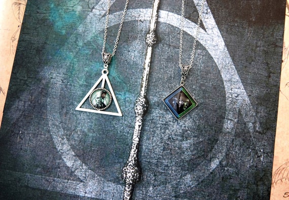 Harry Potter Peripheral Greentdevo Dumbledore Blood League Necklace Ggad  Love Token Pendant Birthday Gift | Lazada