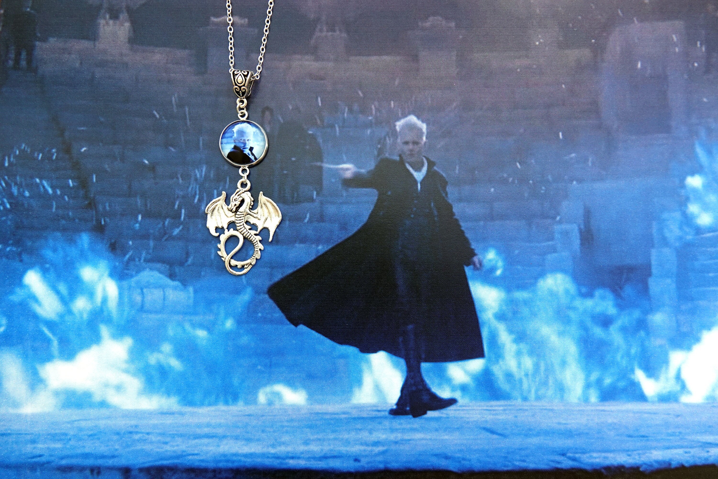 Gellert Grindelwald and Dumbledore Geek Gear- Limited Edition Valentine's  Day Exclusive Blood Pact Replica Necklace- NEW in packaging – Jetty's Art  Site