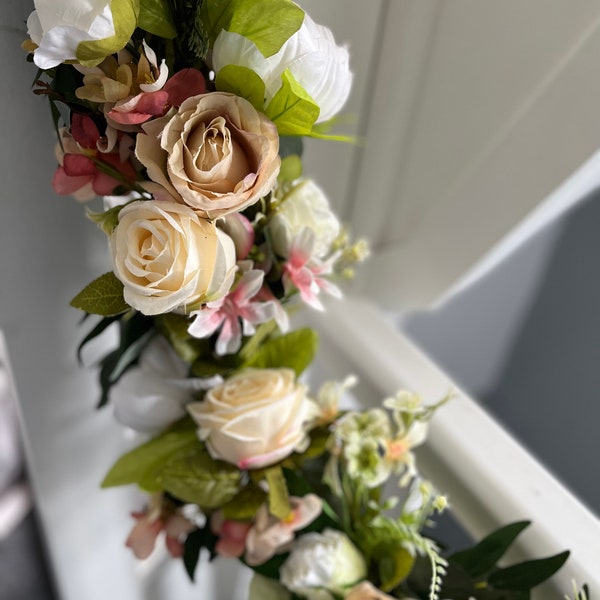 Artificial Flower Garland Etsy UK