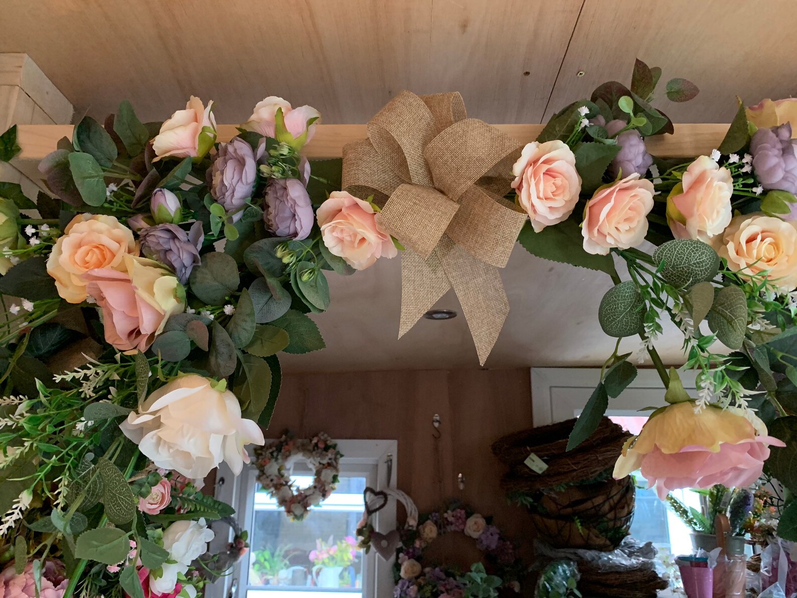 Floral swags in artificial flowers Etsy