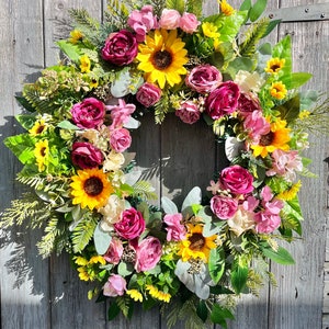 Spring / summer door wreaths or all year round