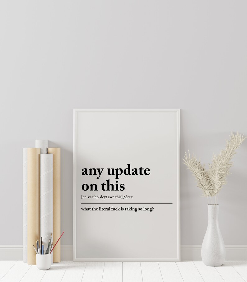 Funny Office Decor for Men Cubicle Decor Funny Office Sign Home Office