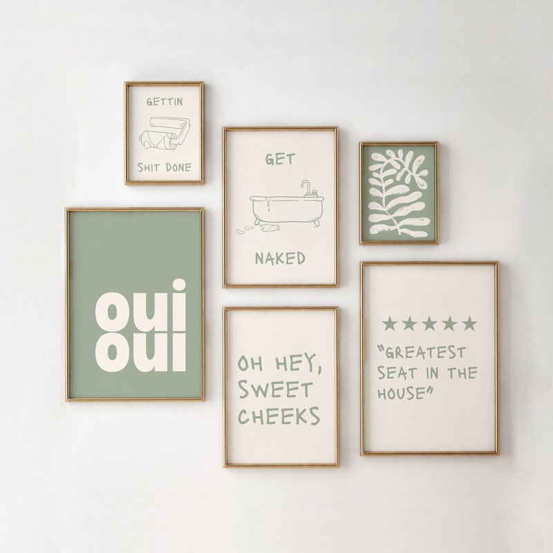 Bathroom Wall Art - Etsy