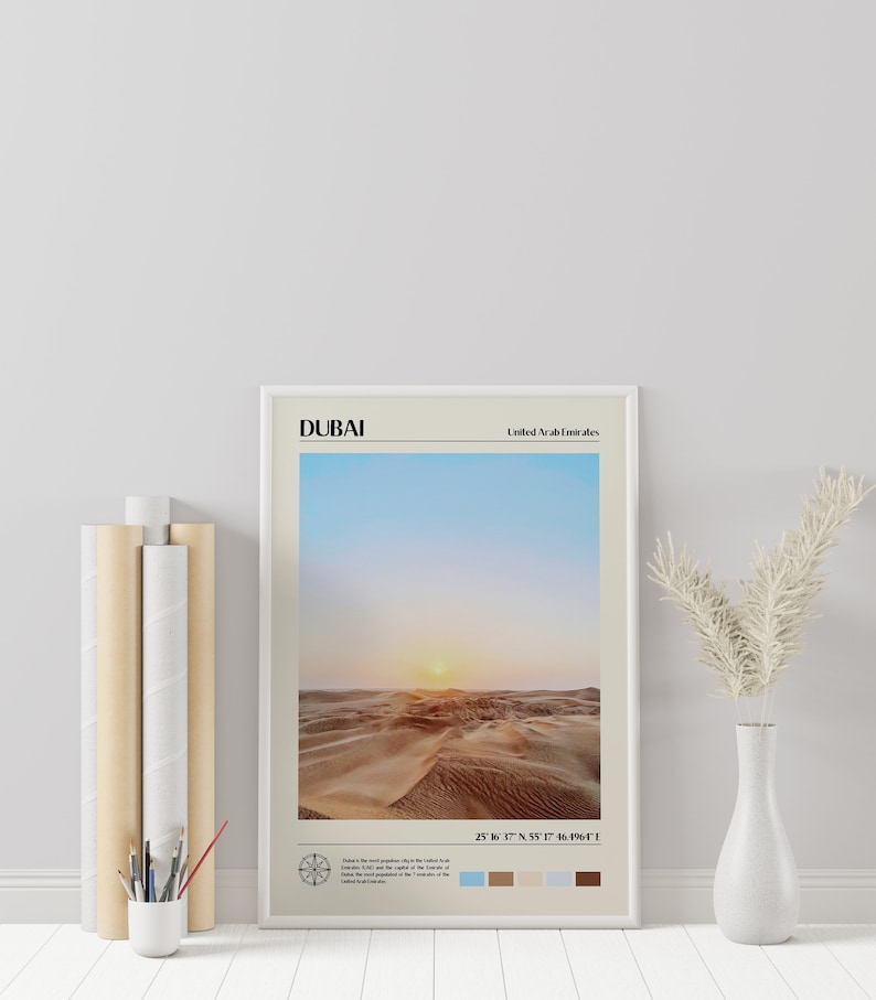 Dubai Print Dubai Wall Art Dubai Poster Dubai Photo Dubai Etsy