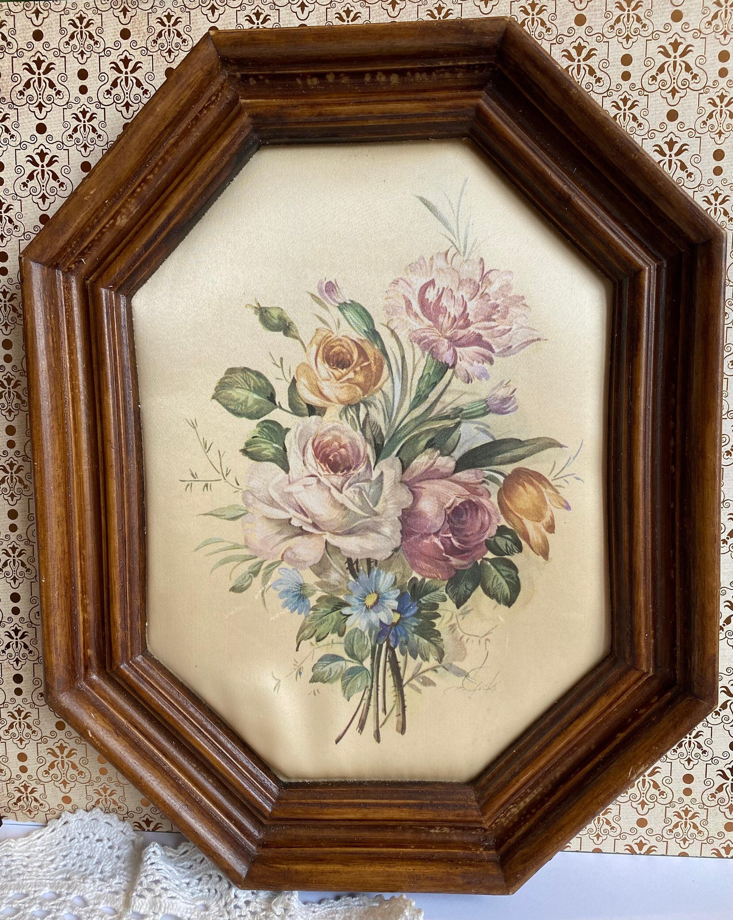 Ancien Cadre En Bois