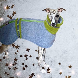 Fleece Italian Greyhound / Whippet / Lurcher / Greyhound House Coats