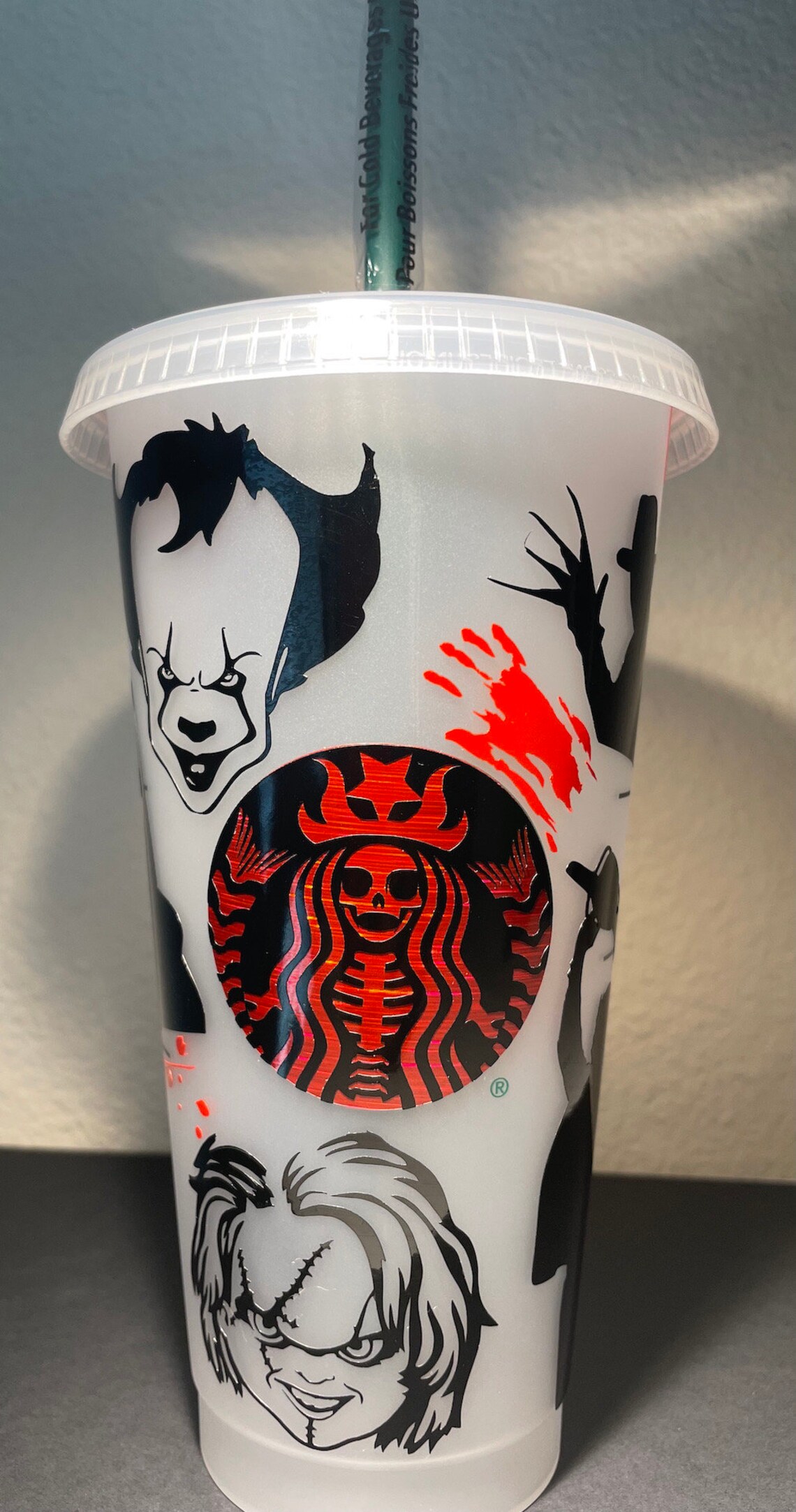 Halloween Starbucks Cup Etsy