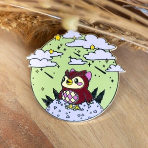 pin // Celeste Eufemia meteor shower hard metal enamel pin Bild 2