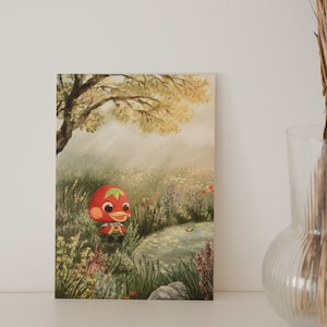 A5 // Animal Bewohner "Pullunda, Ketchup" Illustration // Kunstdruck, Poster