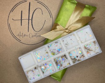 Seasalt & Sage Soy Wax Melt Snap Bar: Vegan Eco-Friendly Home Fragrance
