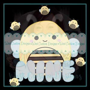 DIGITAL DOWNLOAD Squishmallow Valentine's Day Bee Mine Digital Design Download for tumblers, clothing, stickers etc