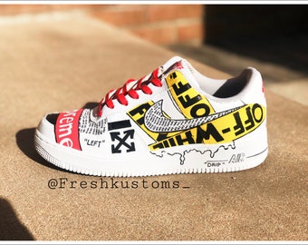 nike air force 1 custom off white