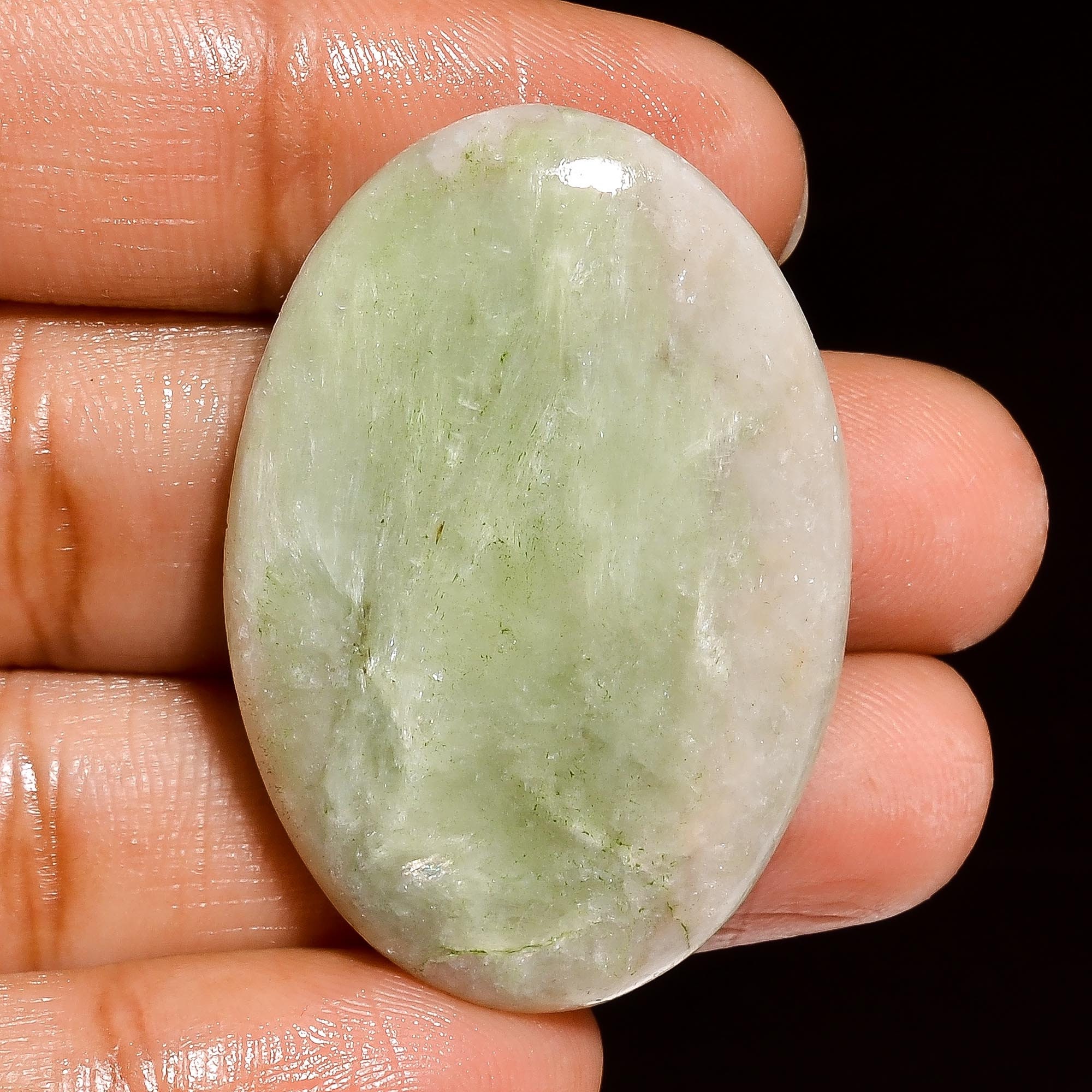 Natural Green Aventurine Oval Shape Cabochon Loose | Etsy