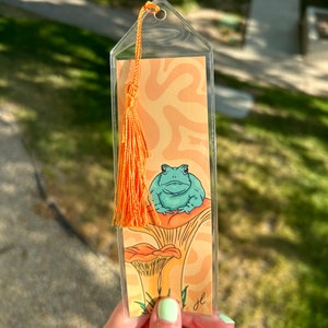 Marcador de sapo hongo