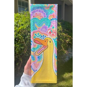 Cute Duck Original Canvas